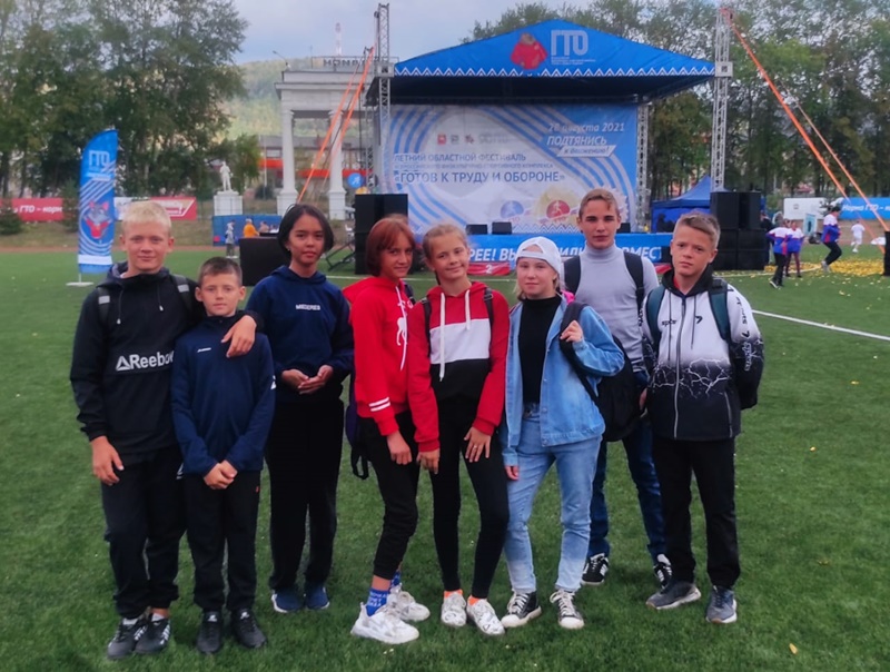 Октябрьские школьники приняли участие в фестивале ГТО «Спорт - норма жизни»