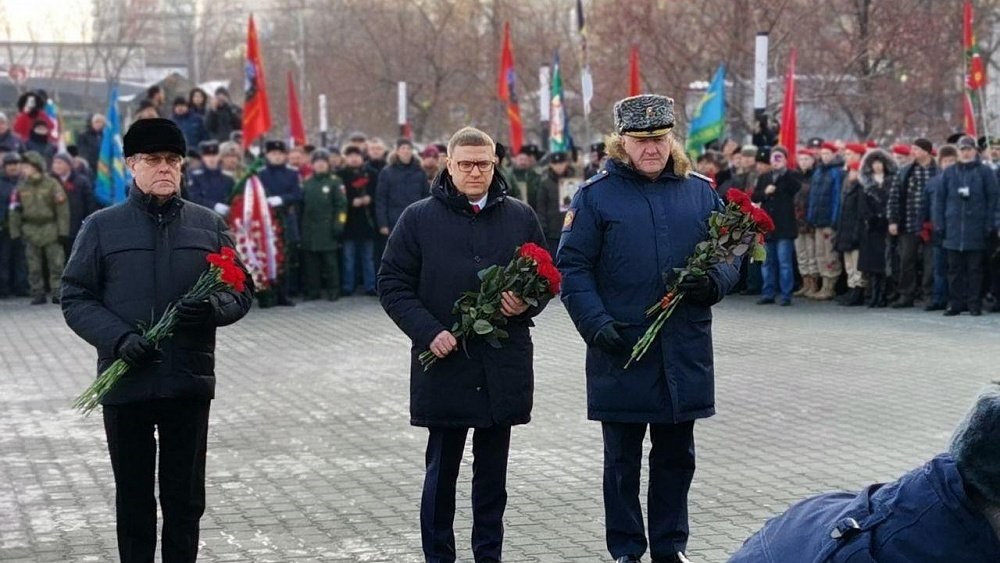 Церемония в честь памяти воинов-интернационалистов состоялась в Челябинске