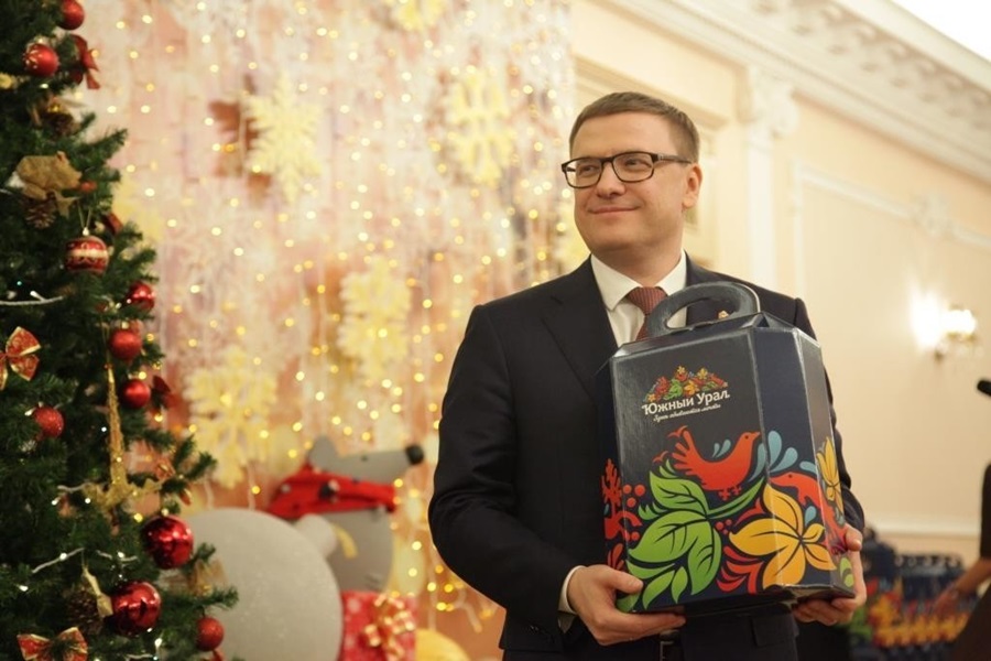 Поздравление губернатора Челябинской области Алексея Текслера с Новым годом