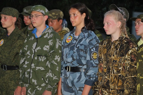 Кочердыкские школьники в Крыму на военно-полевых сборах