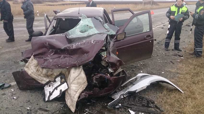  В аварии пострадали два водителя и три пассажира