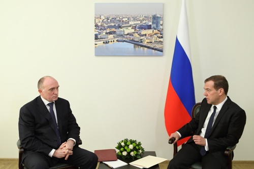 Рабочий визит Медведева
