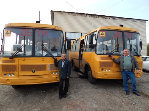 Новые автобусы для школ