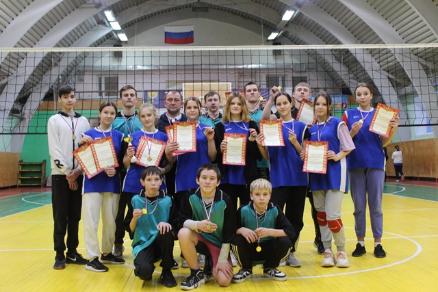 Вагановские волейболисты победили в финальных соревнованиях